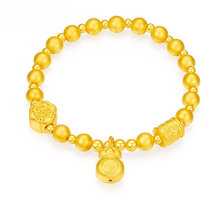 925银手链 【欣欣专享】足银福袋铜钱珠手链 YSL471