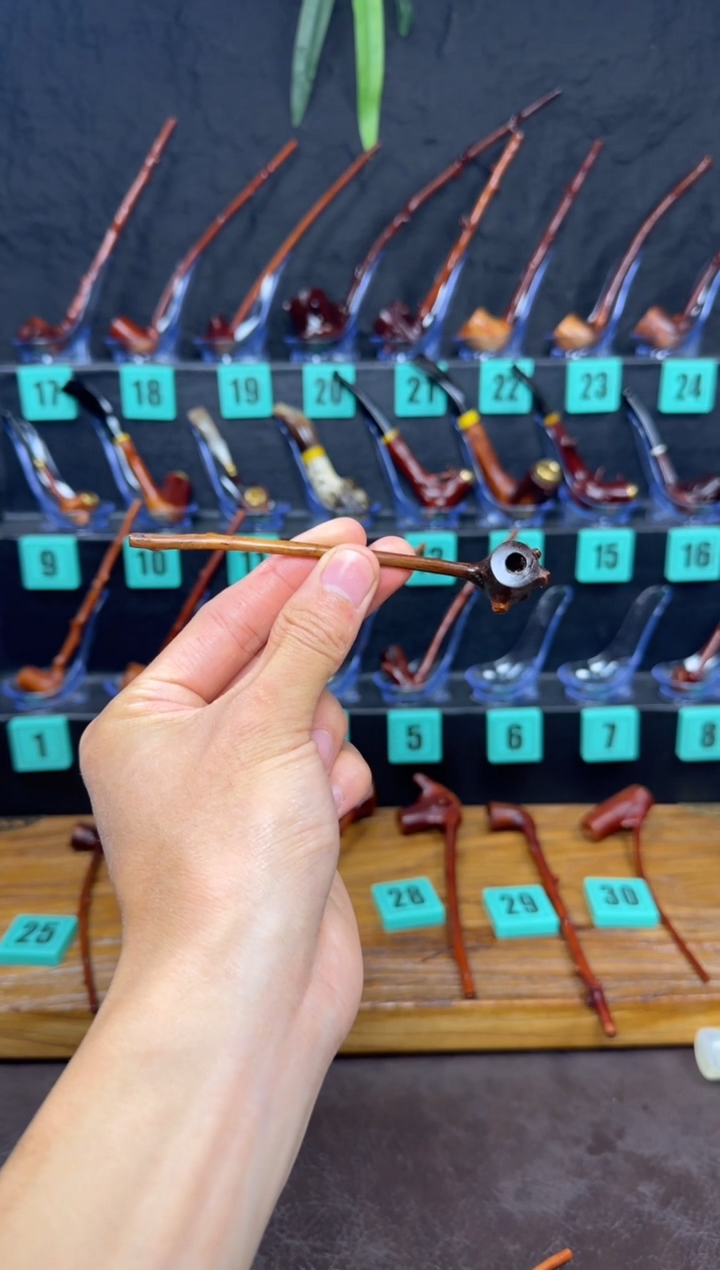 一物一图檬子木手工香烟嘴