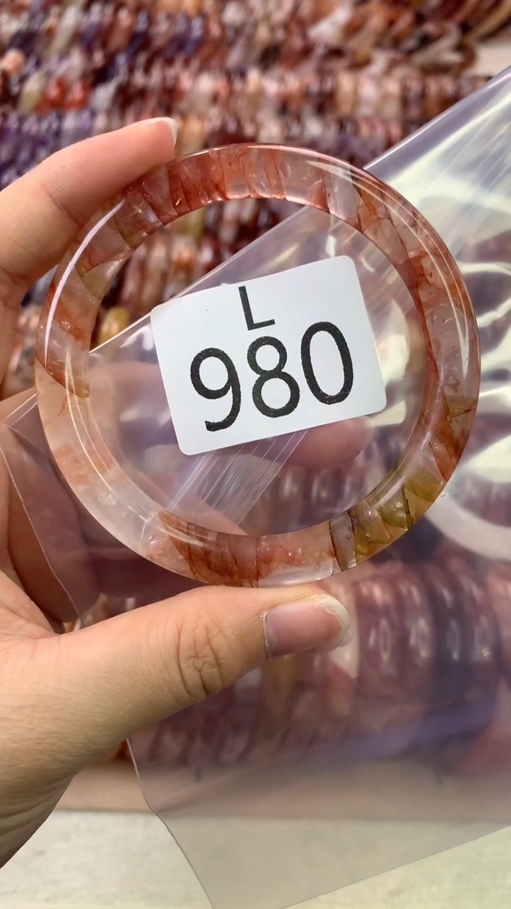 【闪购商品】水晶水晶手镯L未镶嵌980-61