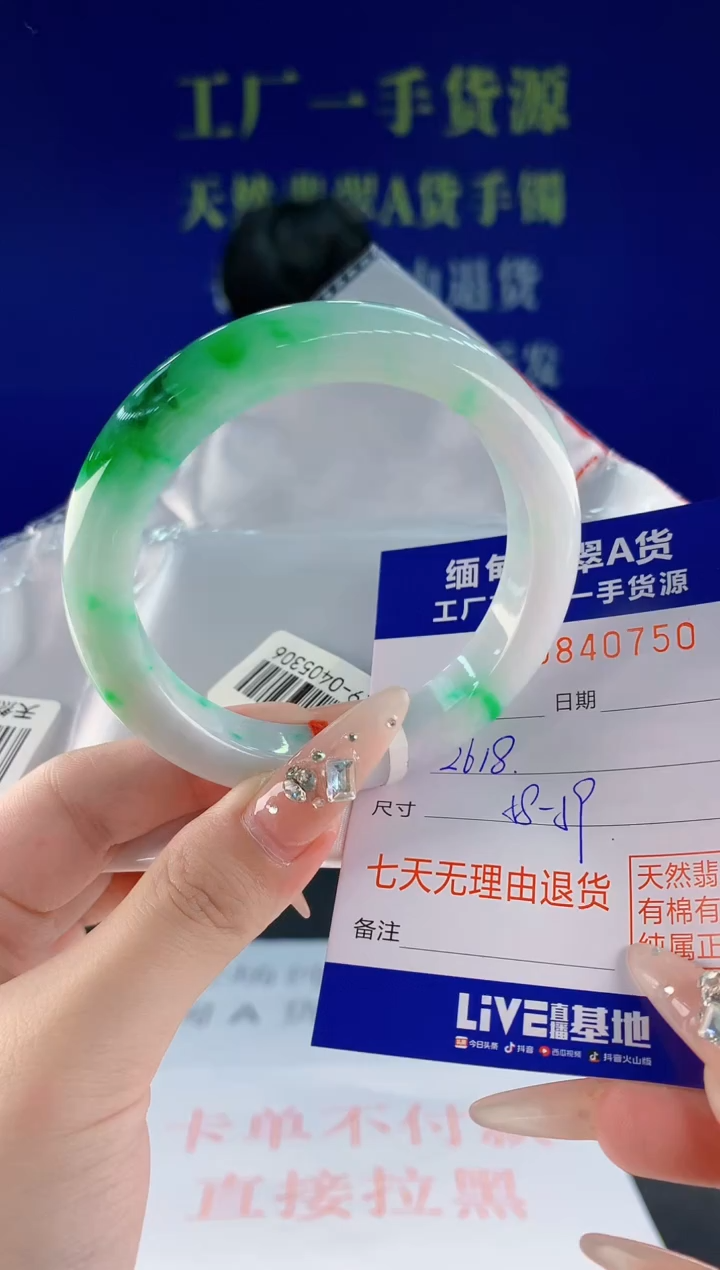 未镶嵌手镯翡翠50