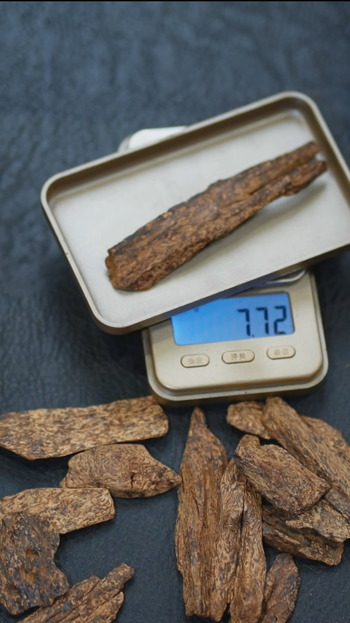 沉香沉香碎屑斯里兰卡虎斑棋沉水7.72克