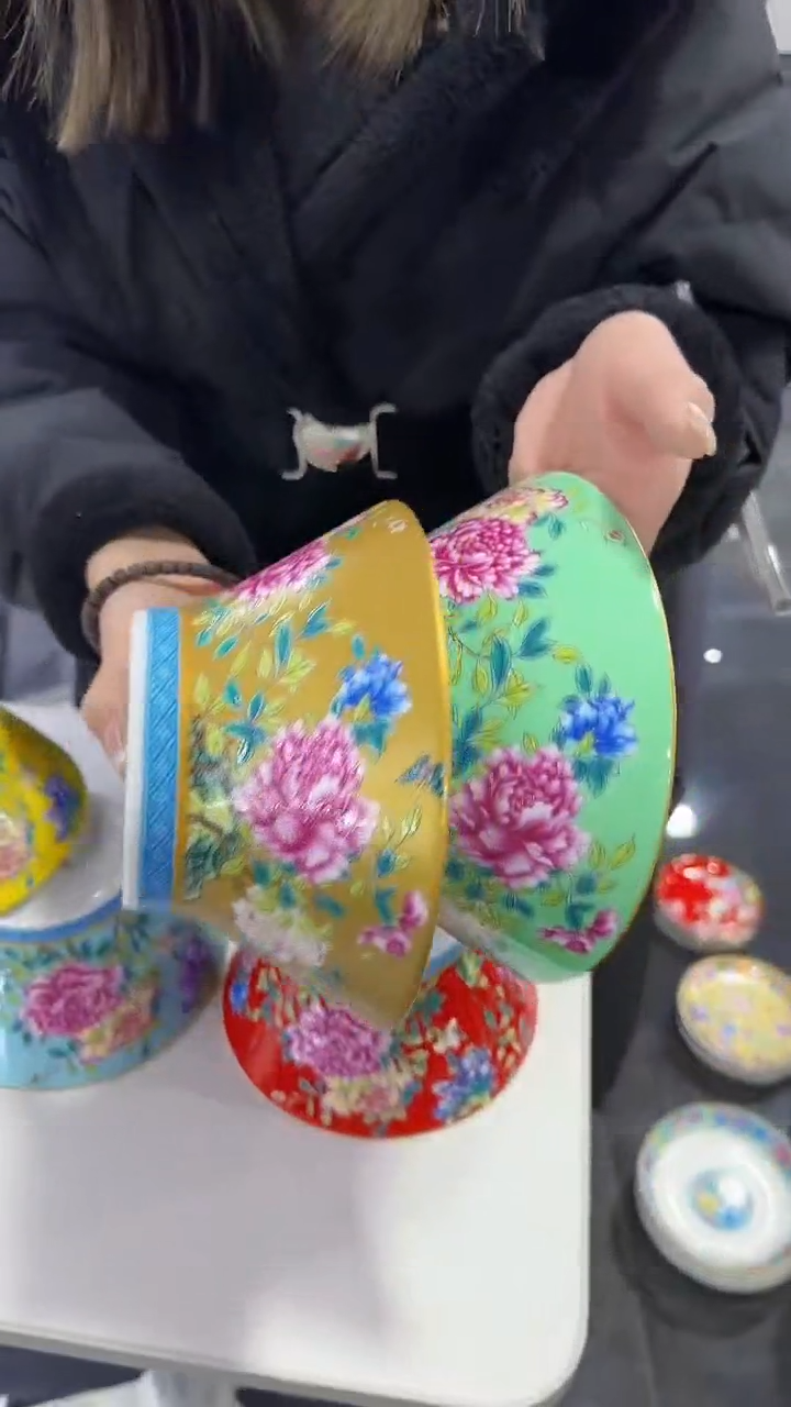 【闪购商品】瓷片  7英寸面碗2个景德镇陶瓷