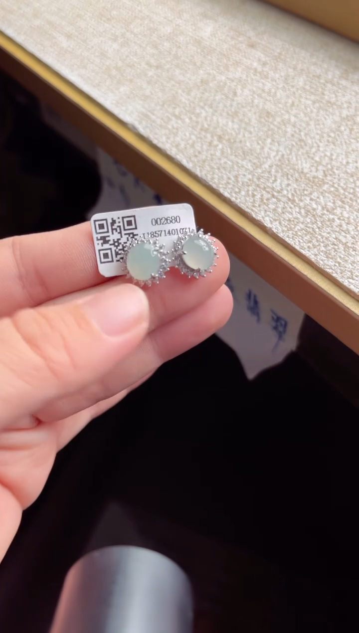 银S925镶嵌戒指翡翠1111