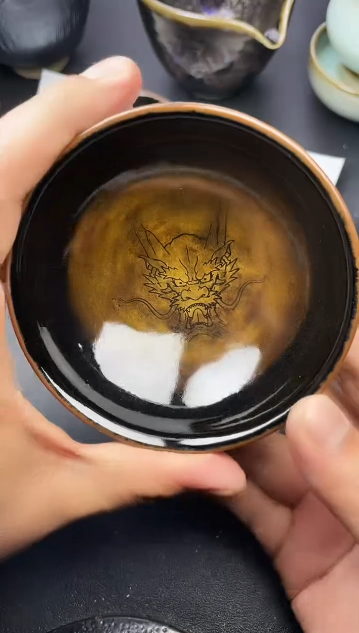 【闪购商品】茶盏255叶紫建盏叶紫