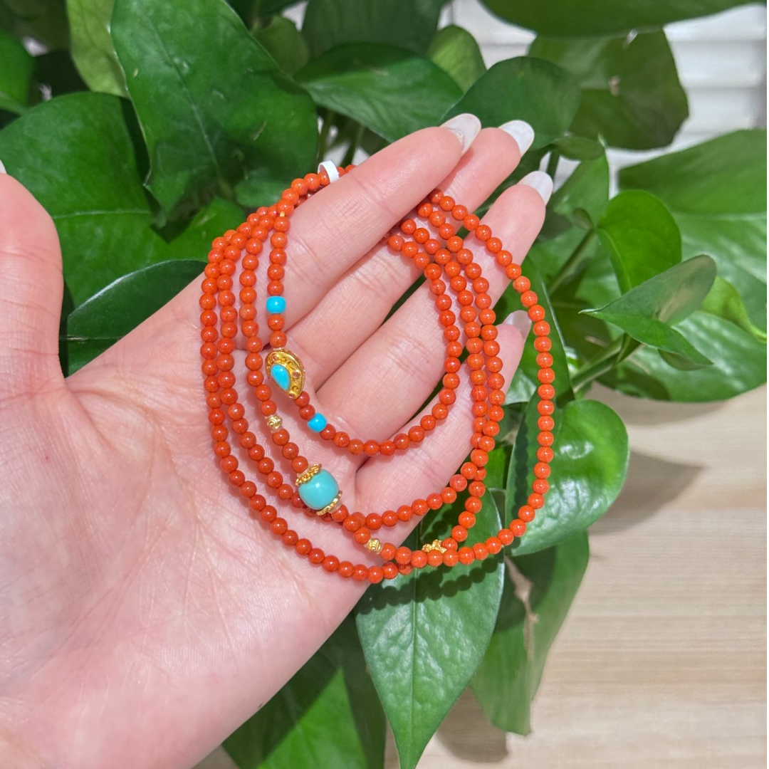 POTALA PALACE/布达拉宫南红珠串