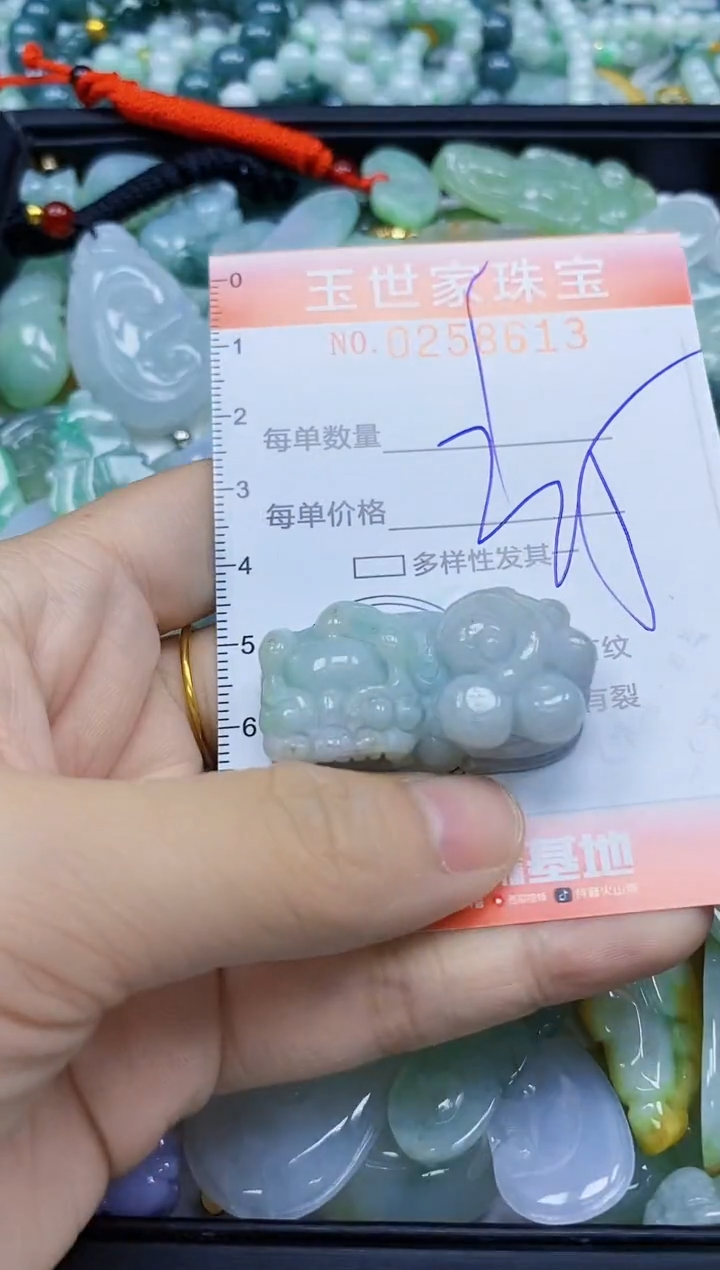 翡翠未镶嵌颈饰闪购0258613