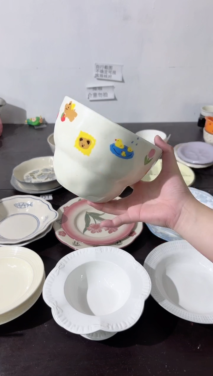 陶直播微瑕葫芦碗*1