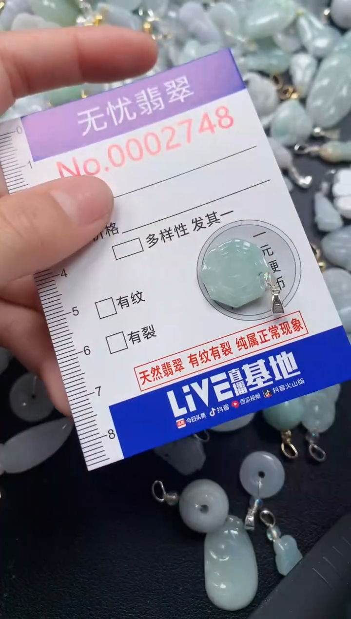 颈饰未镶嵌翡翠2748