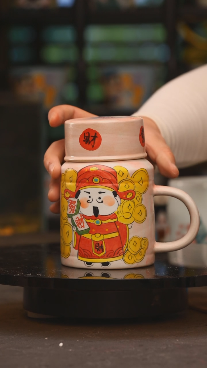 【闪购商品】摆件设计师陶瓷创意手作陶瓷景德镇