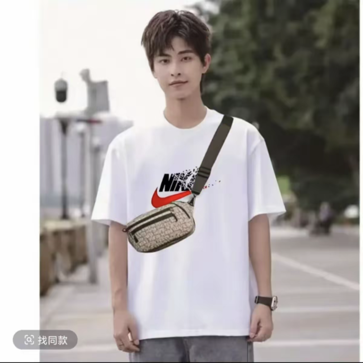 【一折粉丝福利】潮牌短袖T恤时尚休闲夏季男女同款