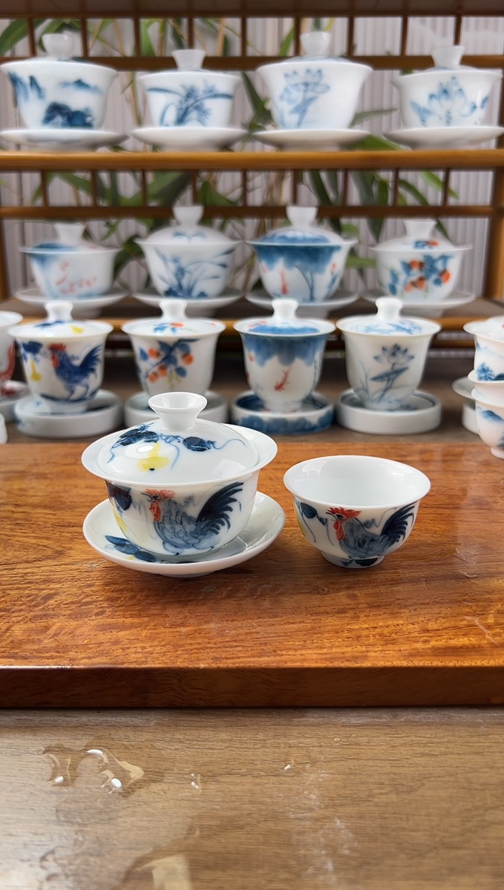 全品公鸡80ml三才+小和顺杯1个