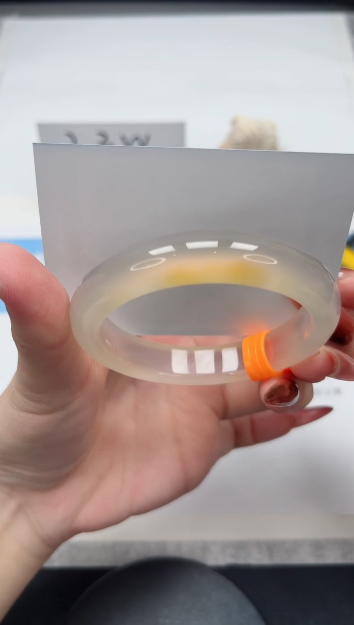 【闪购商品】玛瑙/玉髓手镯未镶嵌73/香槟58.3