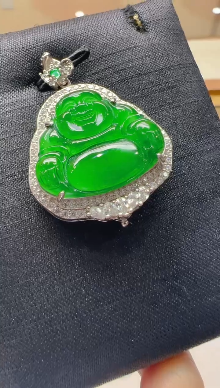 【闪购商品】翡翠吊坠(不含链)银S925镶嵌多样性团购发一件