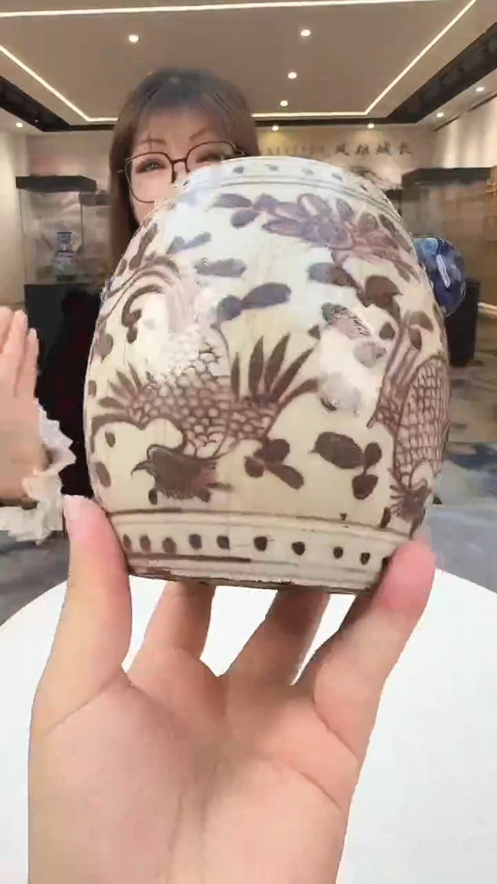 瓷片景德镇陶瓷摆件L7