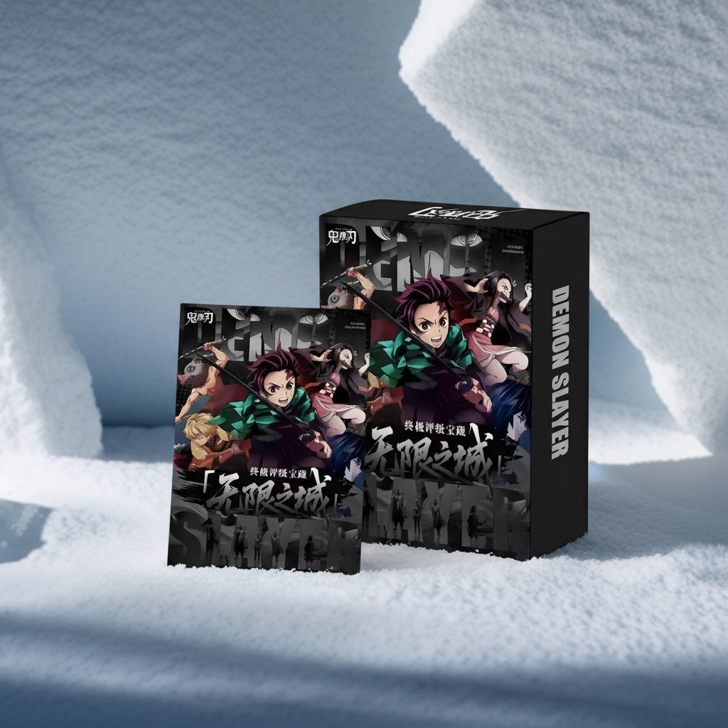 鬼灭之刃 无限之城·终极评级宝藏 邮票收藏卡盲盒
