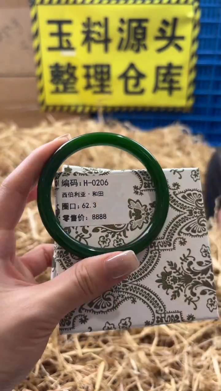 未镶嵌手镯石英质玉H-0206