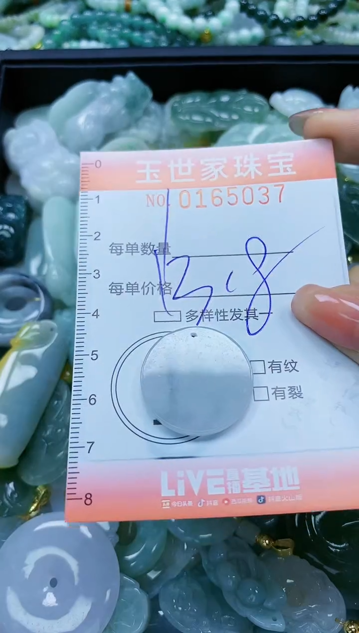 【闪购商品】翡翠颈饰未镶嵌闪购0165037