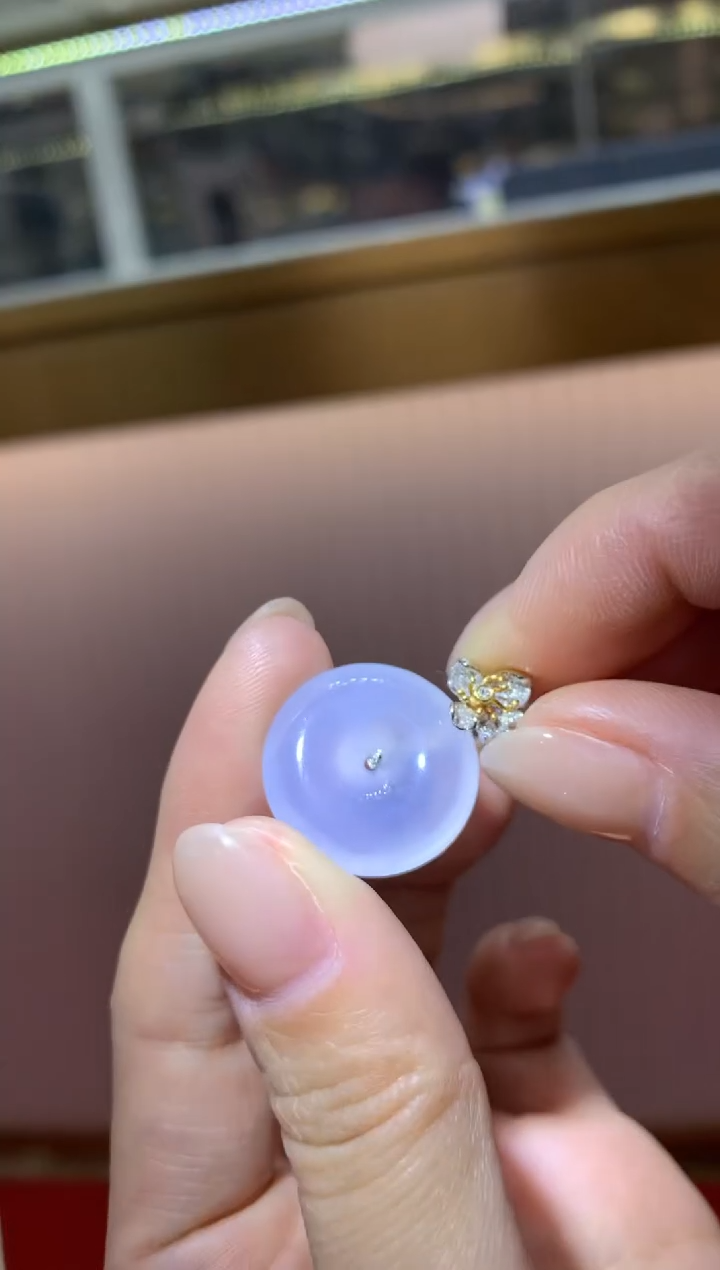 【闪购商品】翡翠颈饰18K金镶嵌|不退不换