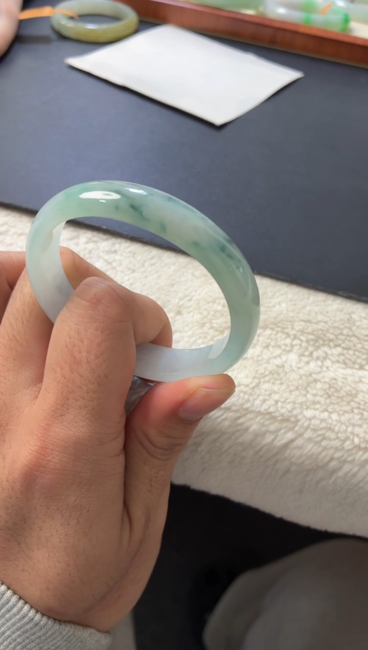 未镶嵌手镯翡翠M*?34号 