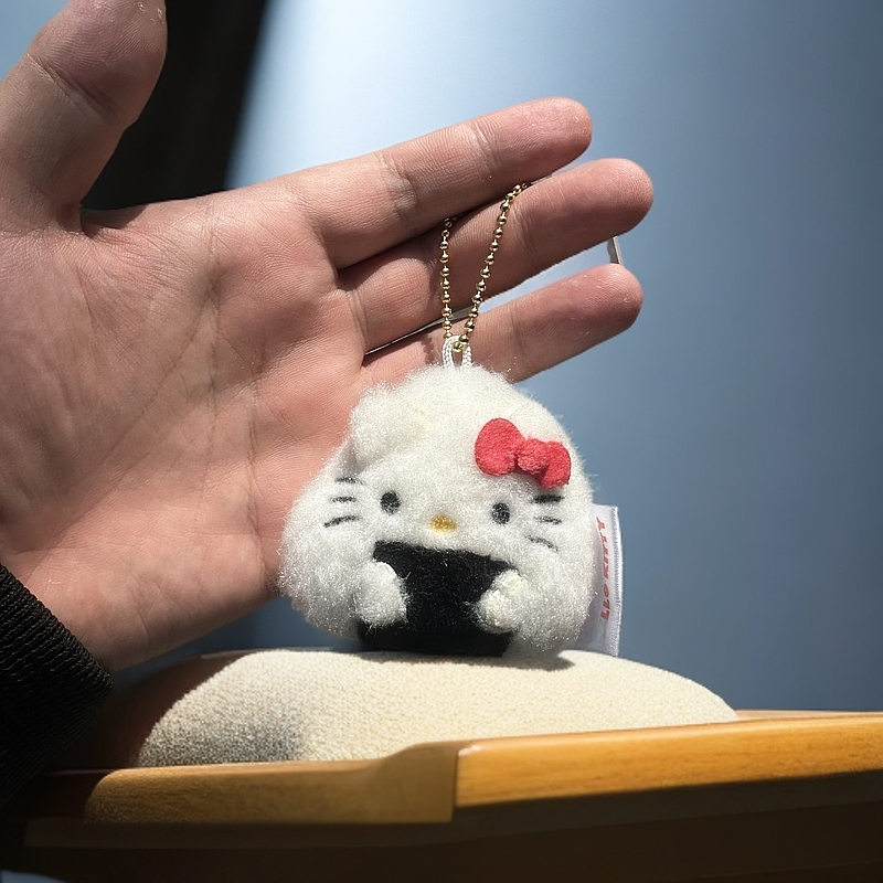 【奈良限定】Hello Kitty 糯米饭团Kitty玩偶挂件