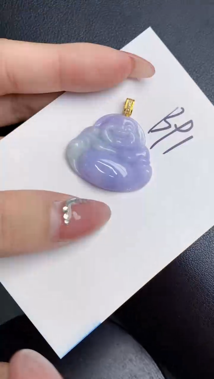 【闪购商品】翡翠颈饰18K金镶嵌000000000