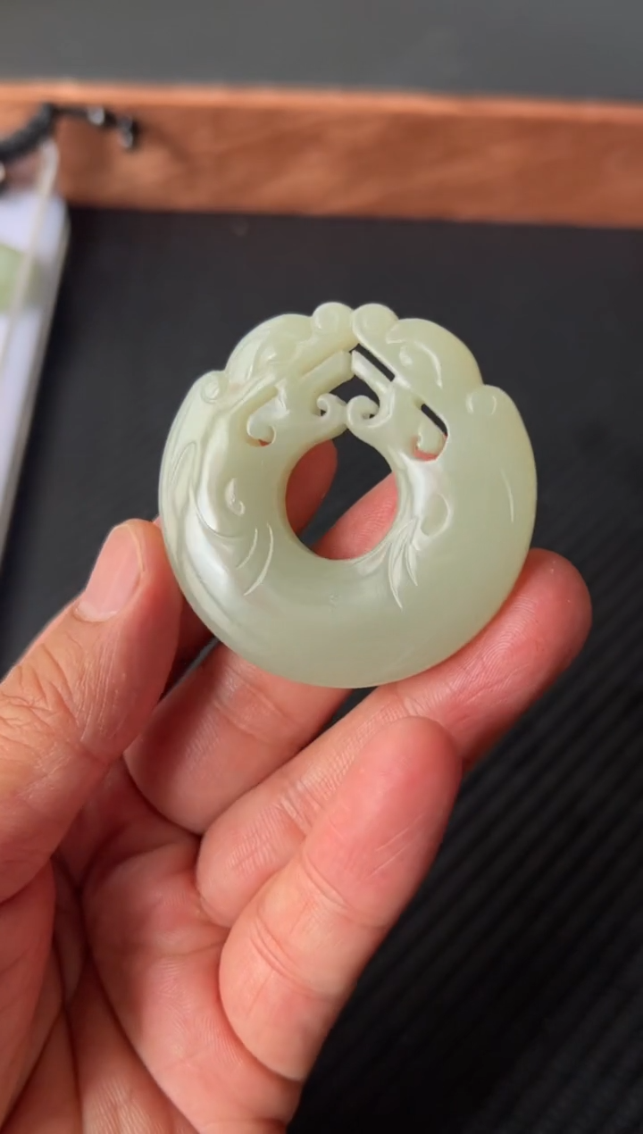 【闪购商品】和田玉未镶嵌把件且末微色差近矿