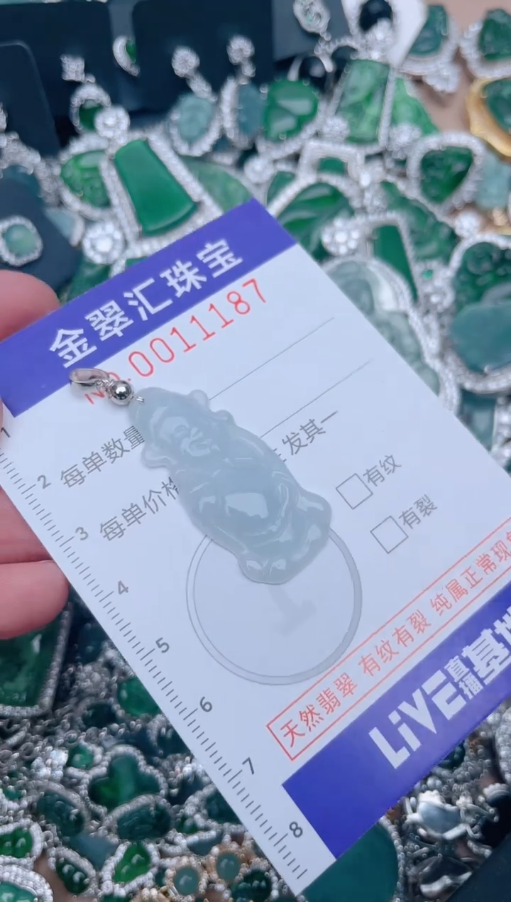【闪购商品】翡翠颈饰未镶嵌11187..........1