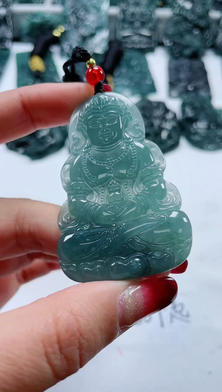 【闪购商品】翡翠颈饰未镶嵌多样性发货一件发货-度母
