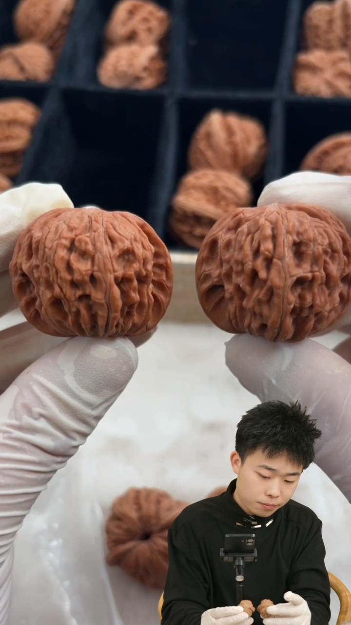 把件文玩核桃020（39）磨盘文玩核桃