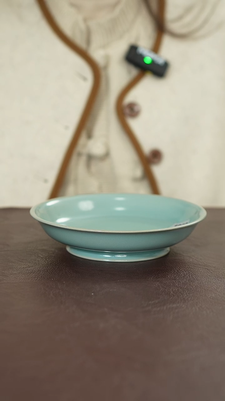 摆件陶原矿原釉汝宋汝瓷