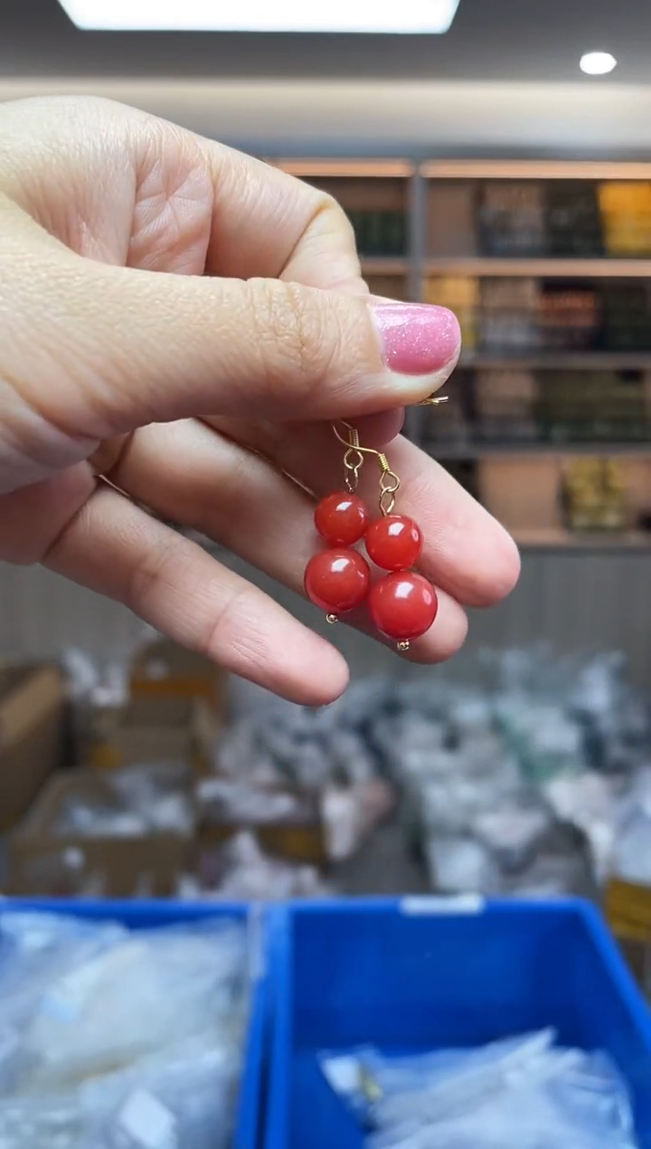 【闪购商品】南红玛瑙`银S925镶嵌多样性发一件