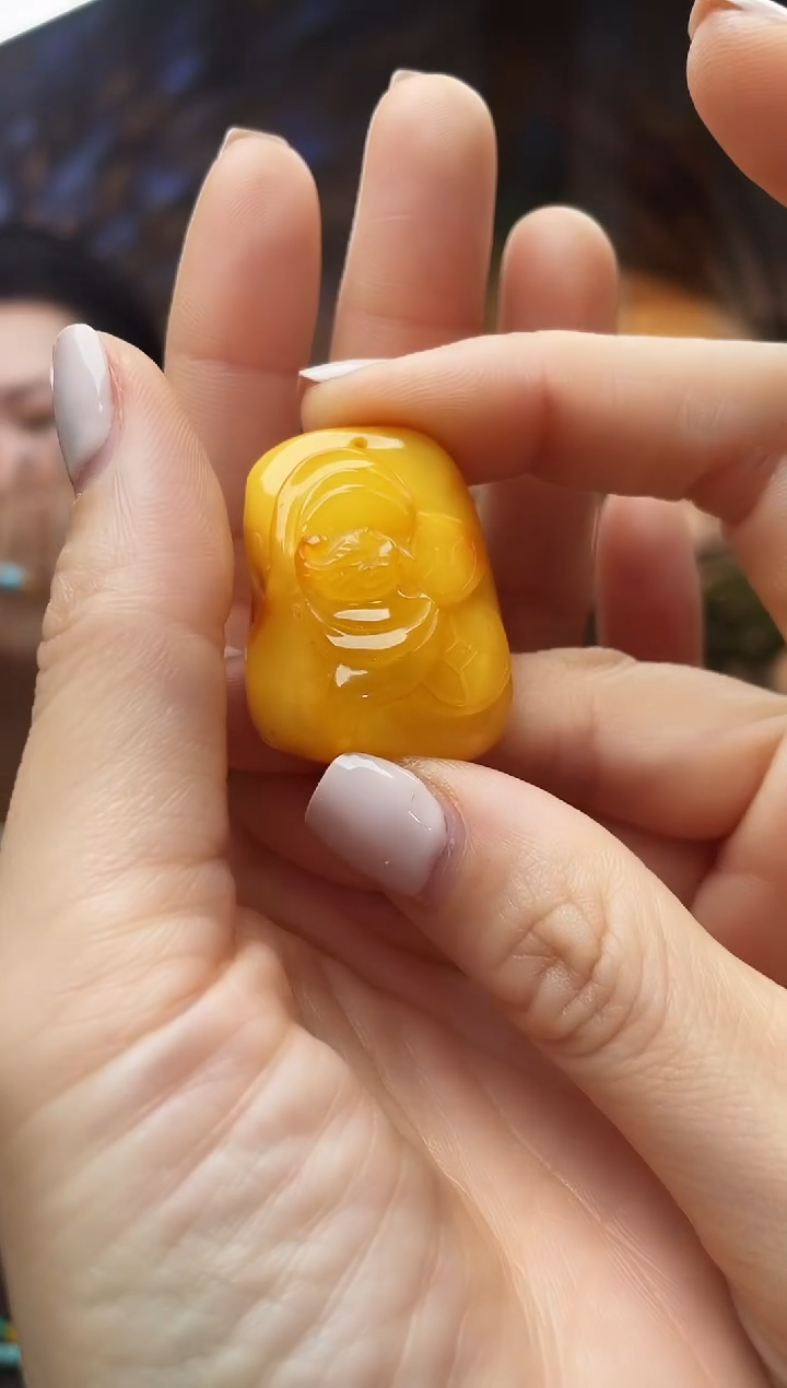 【闪购商品】蜜蜡颈饰未镶嵌吊坠