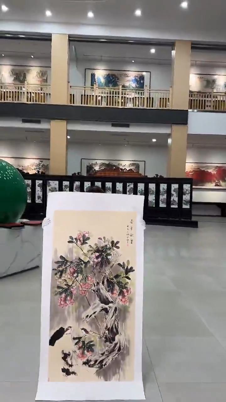 国画44国立书画艺术馆张继春老师作品