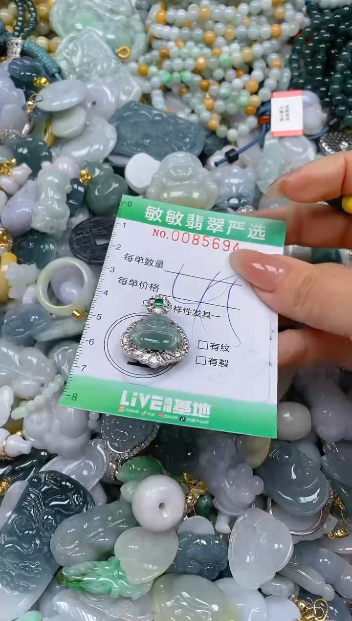 【闪购商品】翡翠颈饰未镶嵌闪购0085794