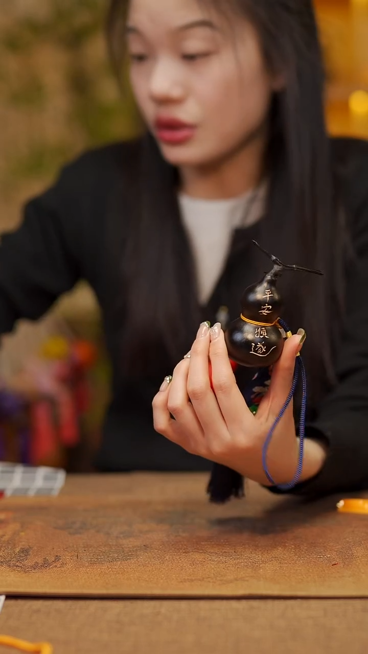 【闪购商品】689宴禾堂天然漆艺小葫芦--58