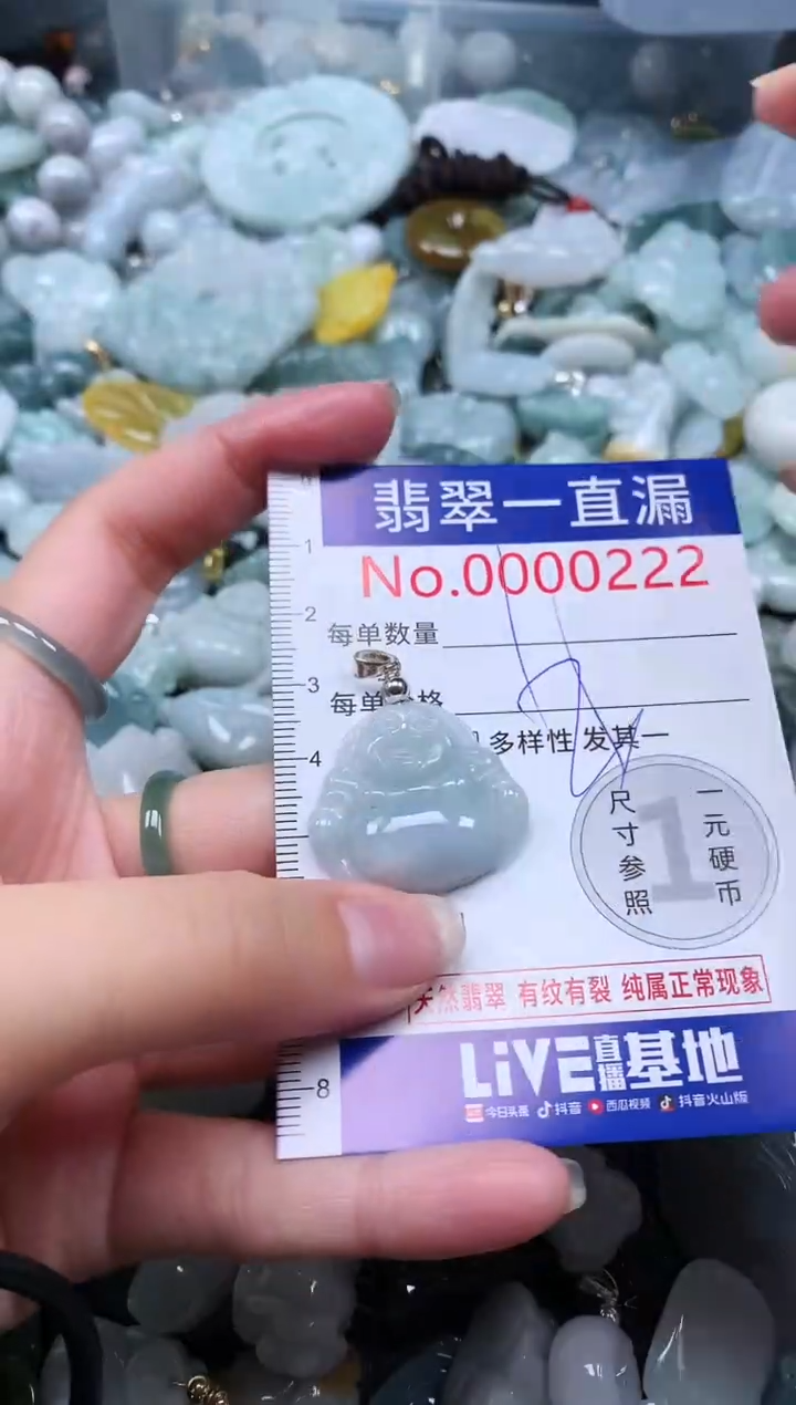 【闪购商品】翡翠吊坠(不含链)未镶嵌222