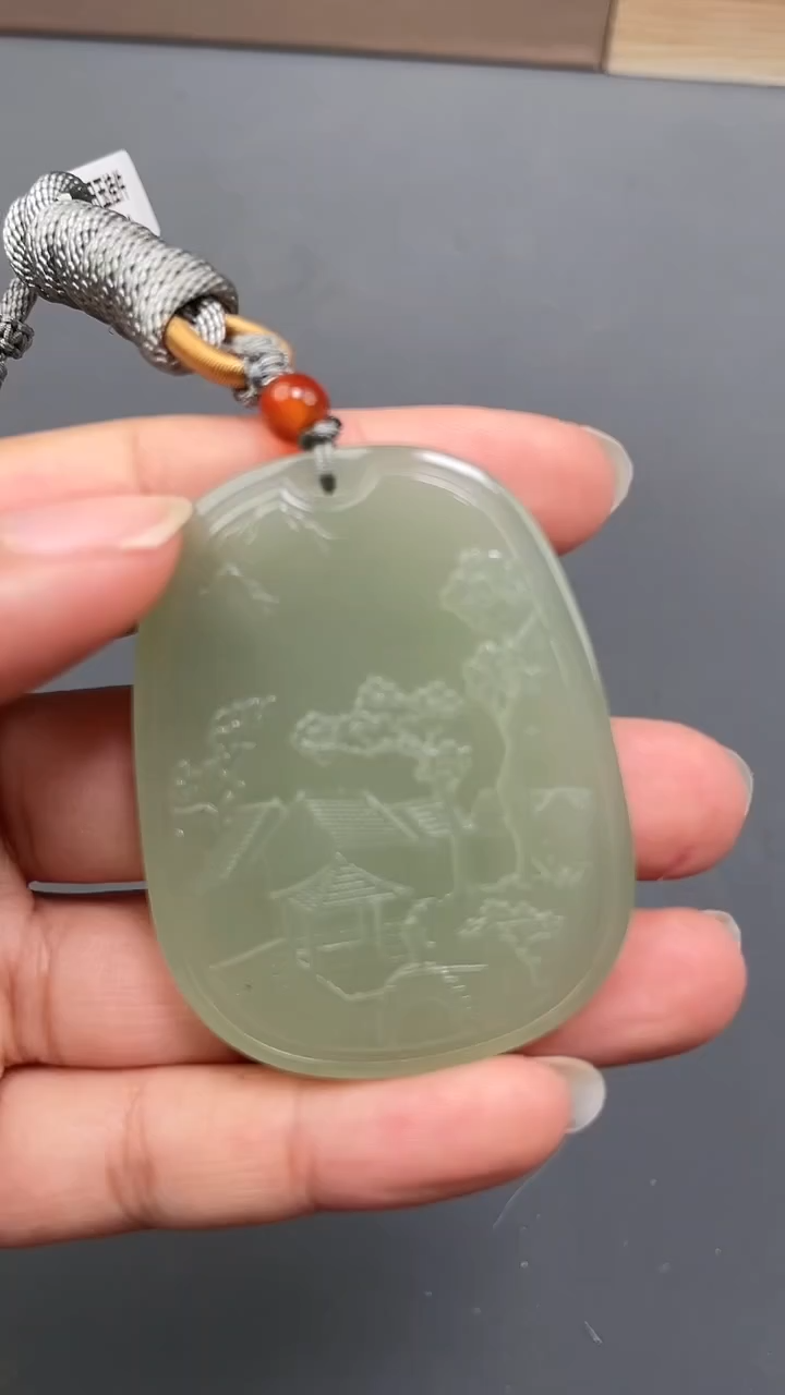 颈饰未镶嵌和田玉XT11.15多样性拍一发一22