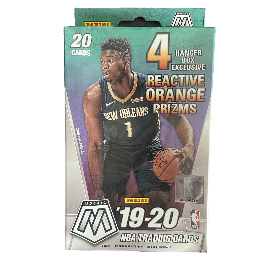 19-20 Panini Mosaic Hanger马赛克挂盒篮球 球星卡盲盒