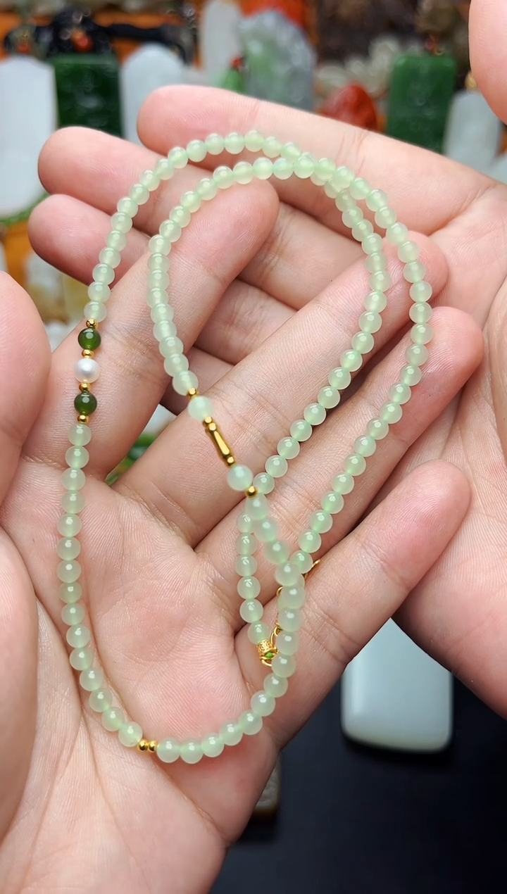 【闪购商品】和田玉颈饰未镶嵌项链01