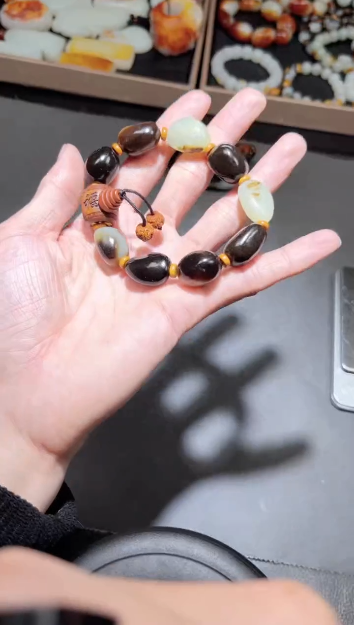 未镶嵌和田玉（子料）挂件YL-ZZ-12.5-34