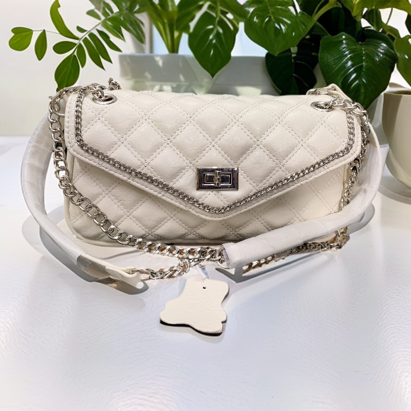 工装风时尚潮流千金风单肩斜挎包流浪包大号lulu风链条包包包