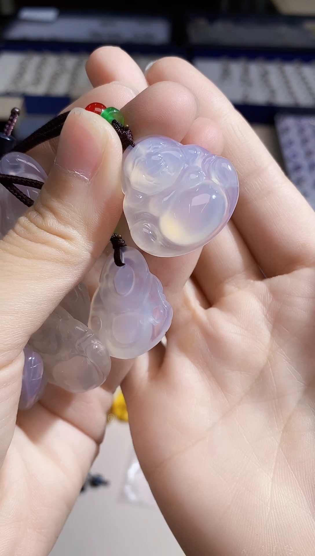 【闪购商品】玛瑙/玉髓项链未镶嵌多样性 发其一  【99】