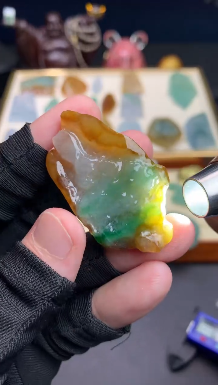 未镶嵌定制翡翠天然翡翠裸石（包工）
