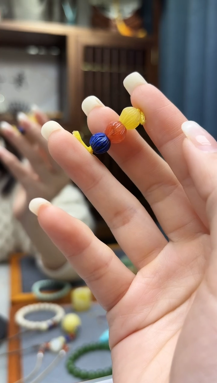 裸石蜜蜡未镶嵌蜜蜡配饰套装SH