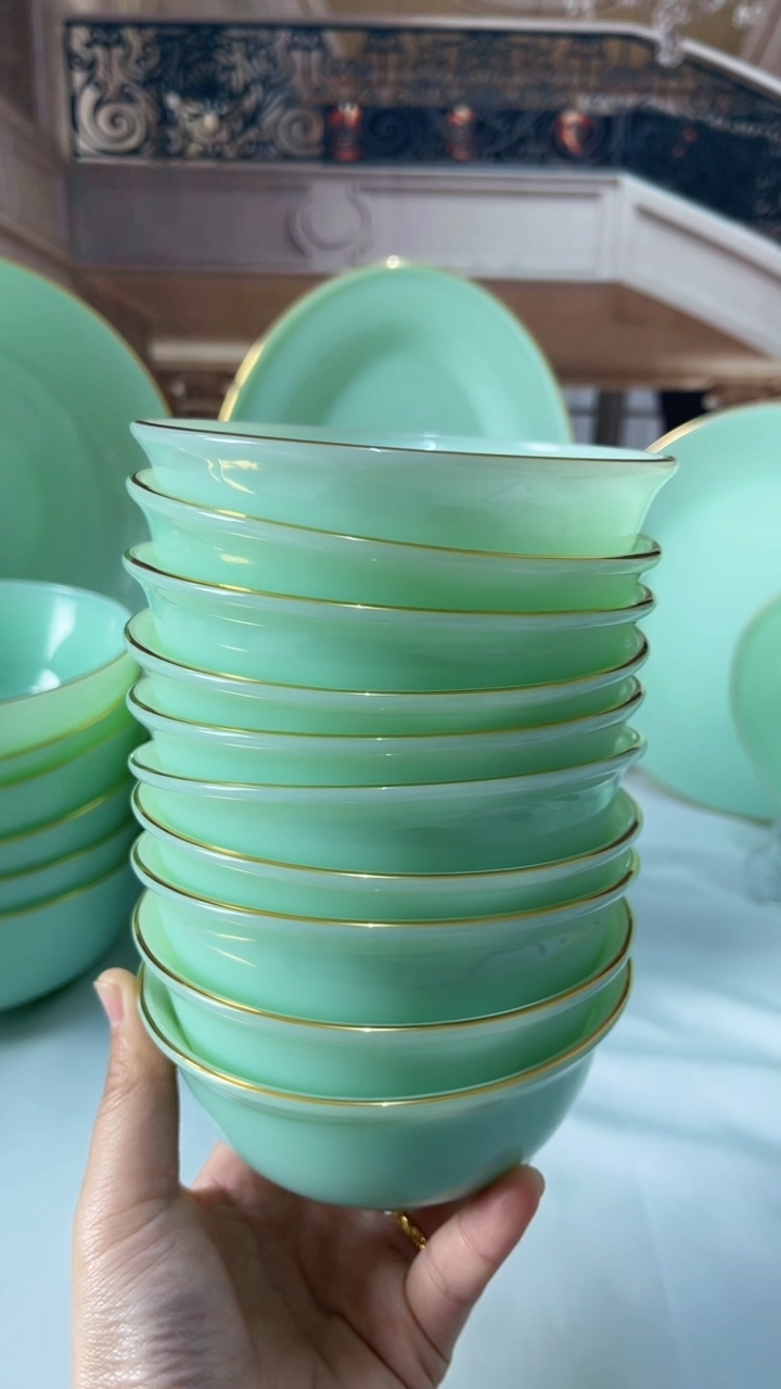 【闪购商品】·4.5英寸玉瓷碗10个口径11.5厘米