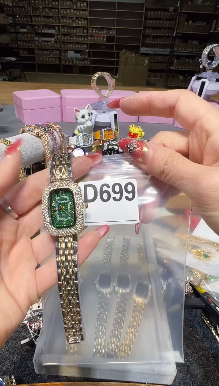 石英机芯不锈钢不锈钢直播定闪专用