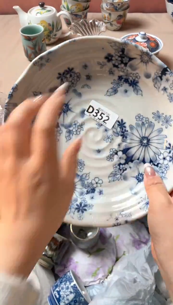 瓷片莉瓷器瓷器D352