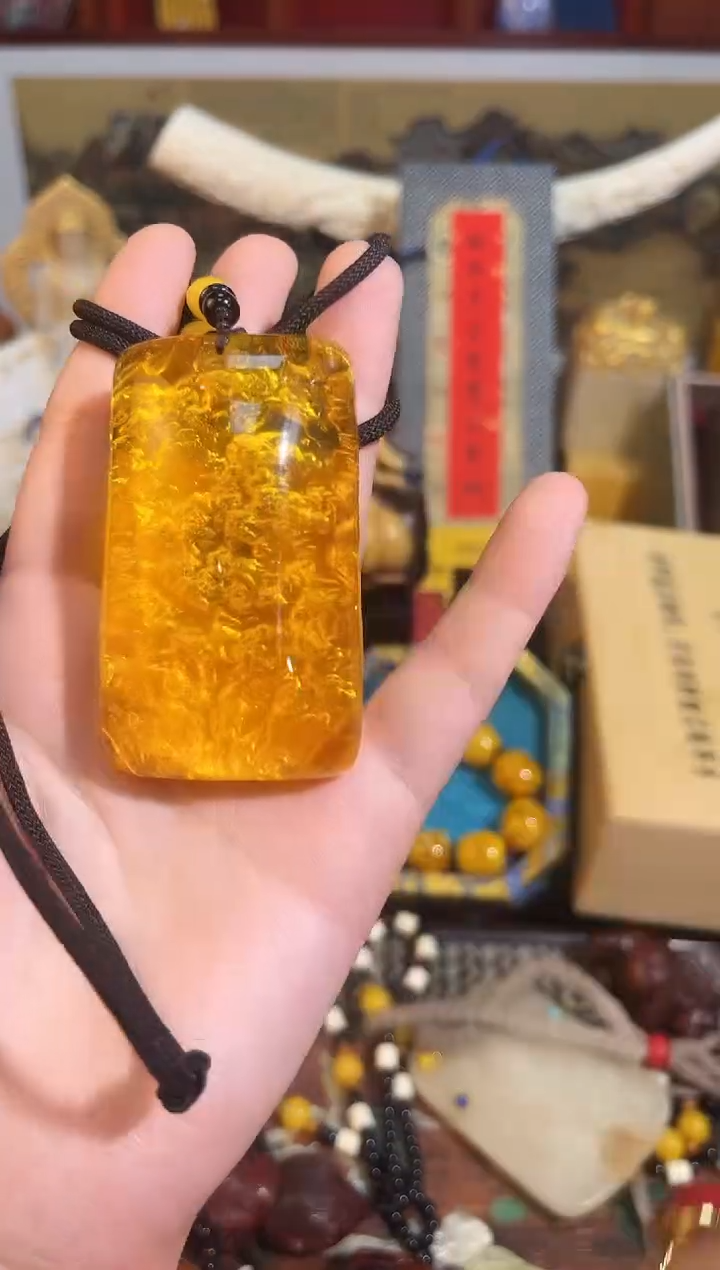 【闪购商品】琥珀颈饰未镶嵌26耶耶耶耶耶耶耶耶