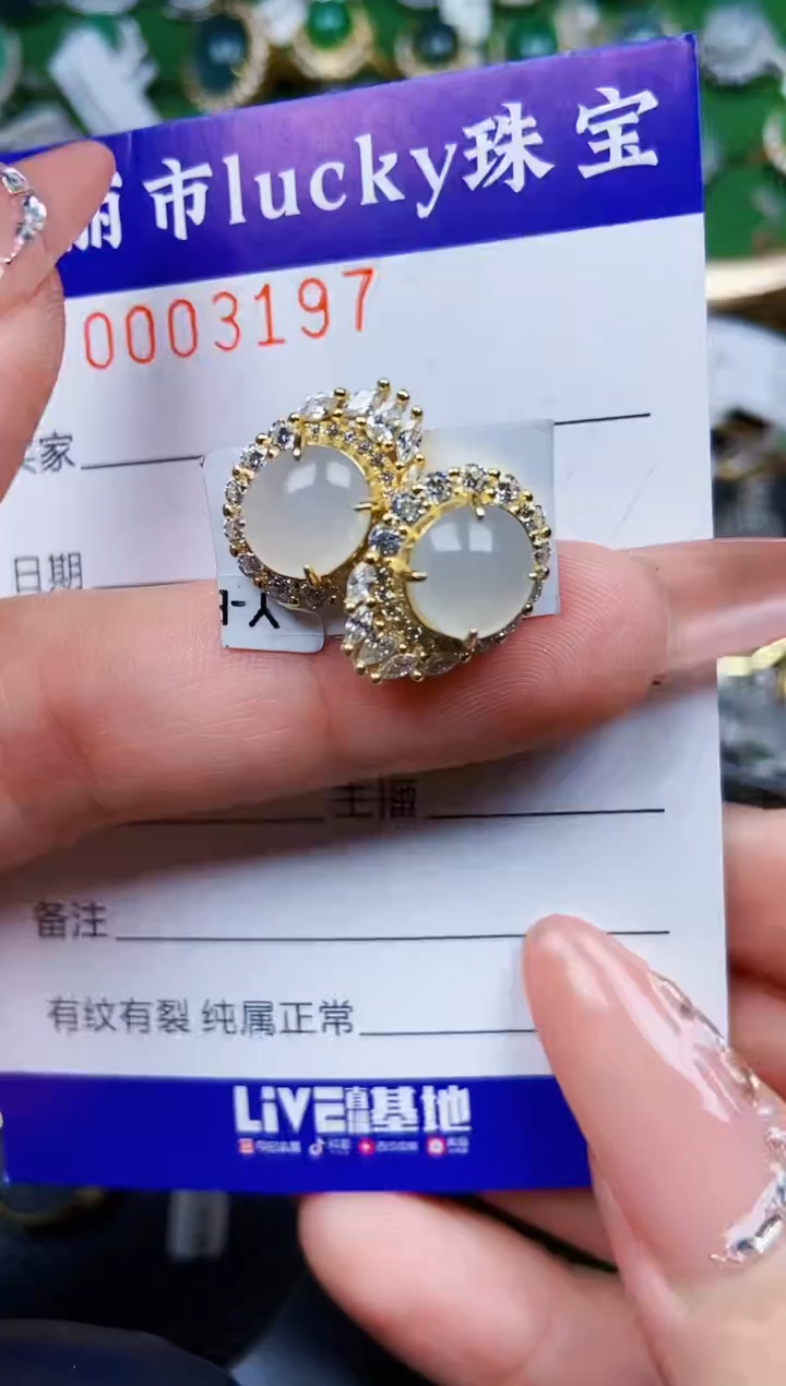 【闪购商品】翡翠颈饰银S925镶嵌3197