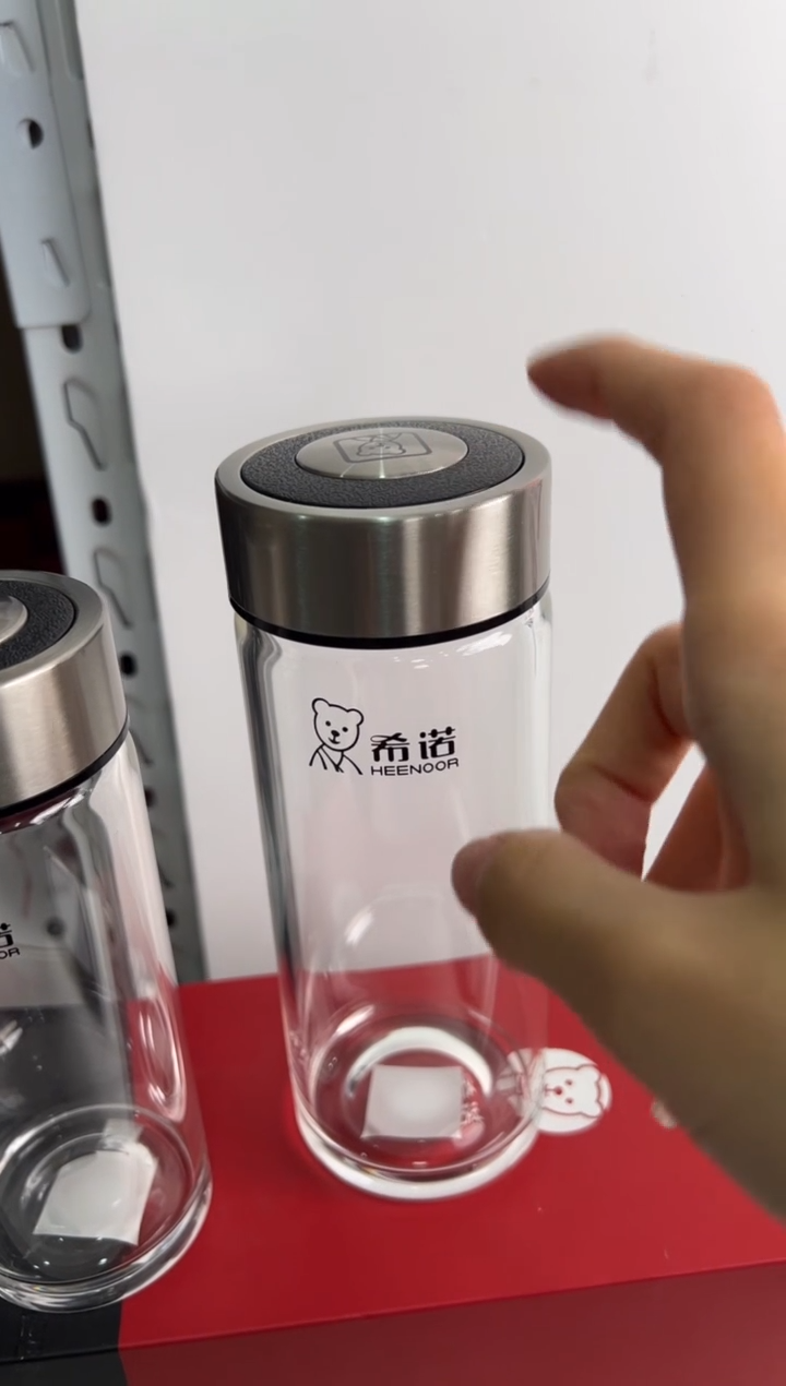 【闪购商品】茶杯高硼硅单层400ml高硼硅